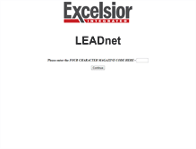 Tablet Screenshot of leadnet.com