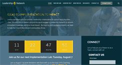 Desktop Screenshot of leadnet.org